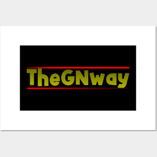 TheGNway Yellow Gold Posters and Art